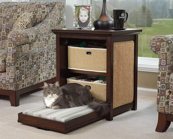 Sauder  Side Table Cat Bed - Image 3