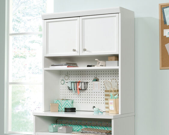 Sauder Craft Pro Series Hutch 421414 White