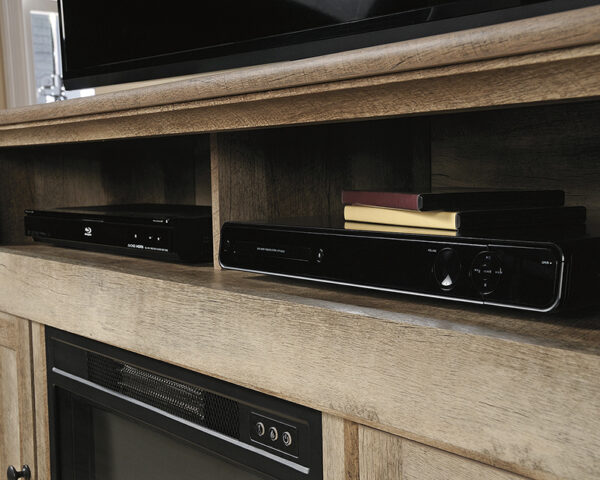 Sauder Cannery Bridge® Entertainment/Fireplace Credenza - Image 4