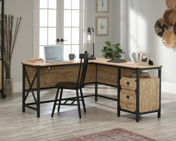 Sauder Steel River® L-Shaped Desk