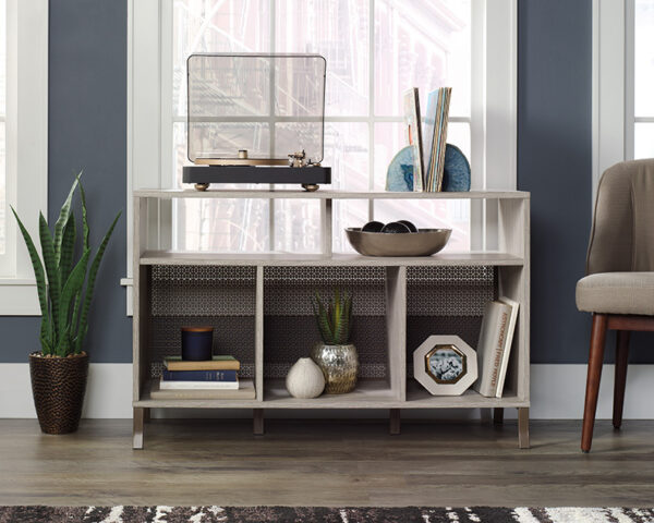 Sauder Center City® TV Stand with Divided Storage Shelves - Image 2