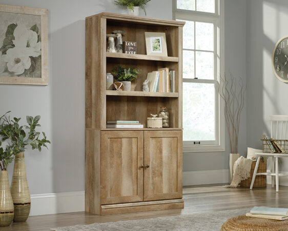 Sauder on sale corner bookshelf