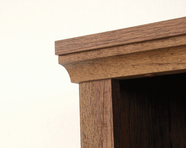 Sauder Select Farmhouse Style 5-Shelf 2-Door Bookcase - Image 3