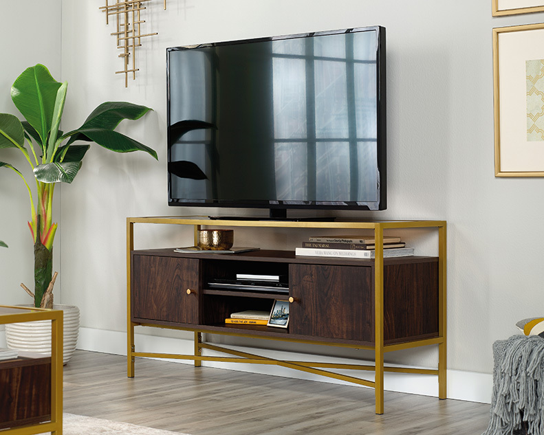 Contemporary glass on sale tv stand