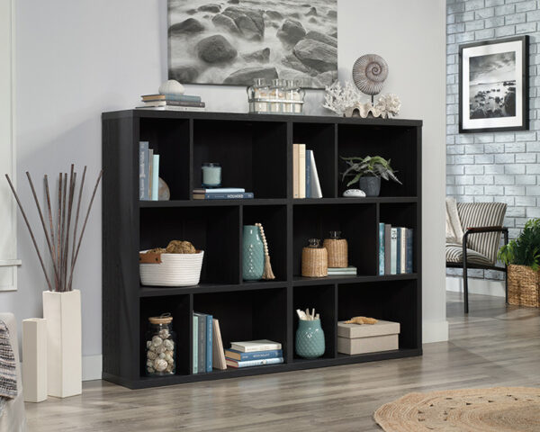 Sauder Select Modular Cube Storage Display Bookcase in Oak