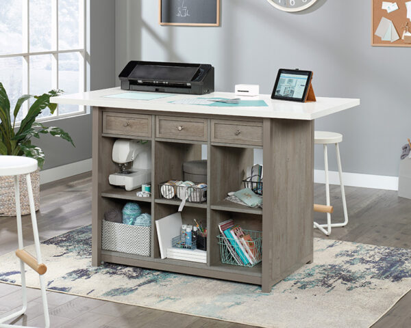 Sauder Craft Pro Series® Durable Craft Work Table with Storage