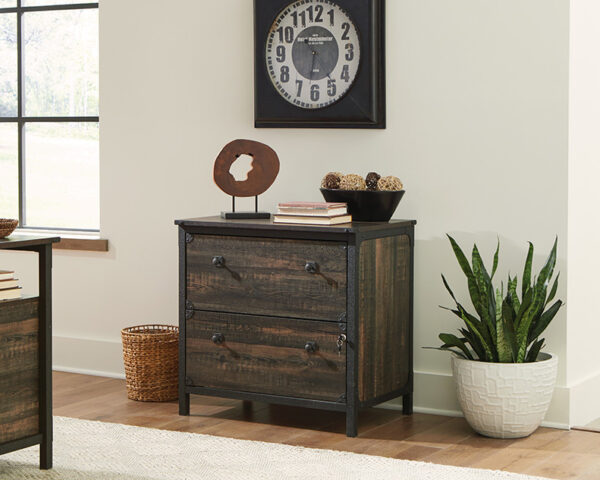 Sauder Steel River® Industrial Wood Lateral File Cabinet