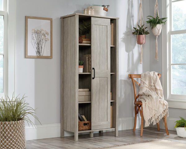 Sauder Select Spring Maple Sliding Door Storage Cabinet - Image 2