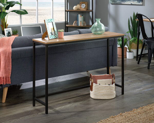 Sauder North Avenue® Narrow Metal and Wood Console Table
