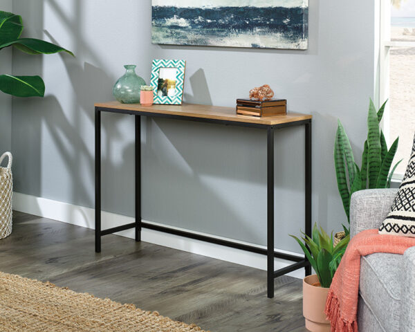 Sauder North Avenue® Narrow Metal and Wood Console Table - Image 2