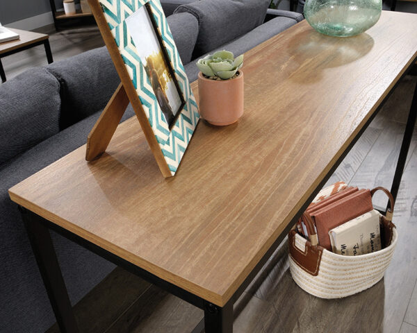 Sauder North Avenue® Narrow Metal and Wood Console Table - Image 4