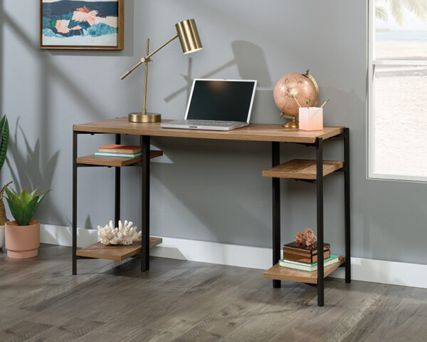 Sauder North Avenue® Industrial Computer Desk with Open Shelves