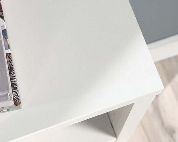 Sauder Select 3-Shelf Display Bookcase in Soft White - Image 2