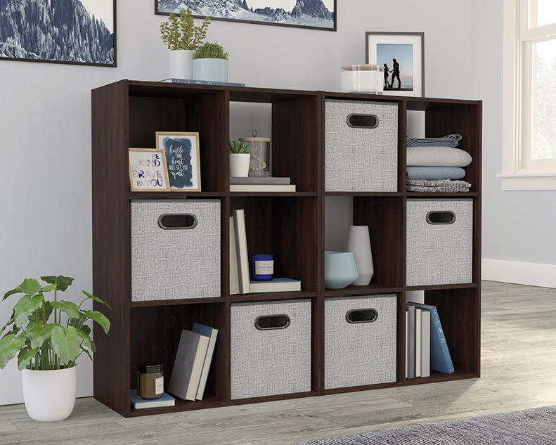 Sauder Select 6Cube Organizer Storage Cubby Unit 426490