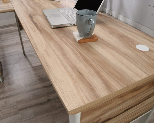 Sauder Portage Park® Modern L-Shaped Desk in Kiln Acacia - Image 5