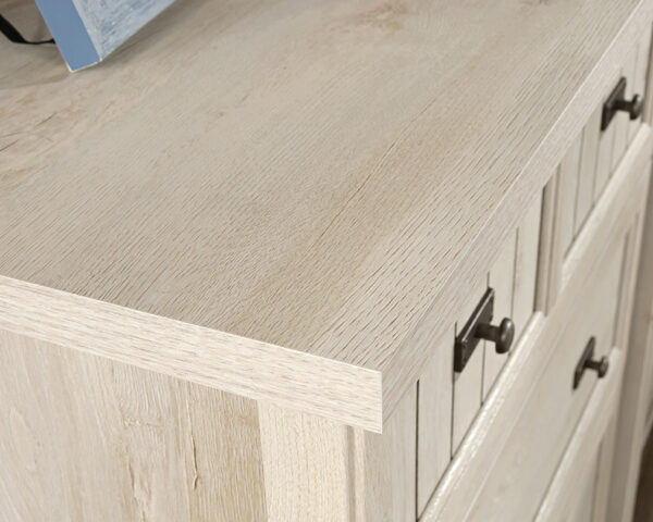 Sauder Costa 6-Drawer Dresser in Chalked Chestnut - Image 3