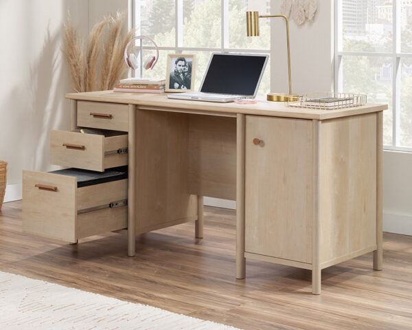 Sauder Whitaker Point ™ Computer Desk with Storage in Natural Maple - Image 2