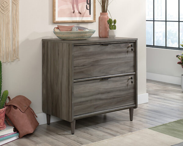 Sauder Clifford Place® Lateral File Cabinet in Jet Acacia