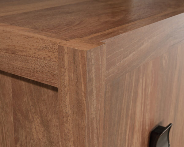 Sauder Cannery Bridge® 4-Door Desktop Hutch in Sindoori Mango - Image 3