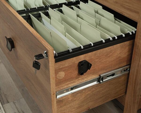Sauder Cannery Bridge® 2-Drawer Lateral File Cabinet with Key Lock - Image 5