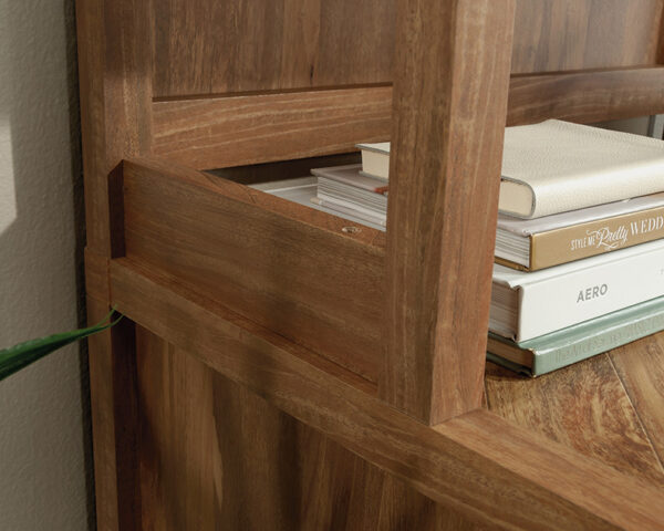 Sauder Cannery Bridge® 2-Shelf Library Hutch in Sindoori Mango - Image 4