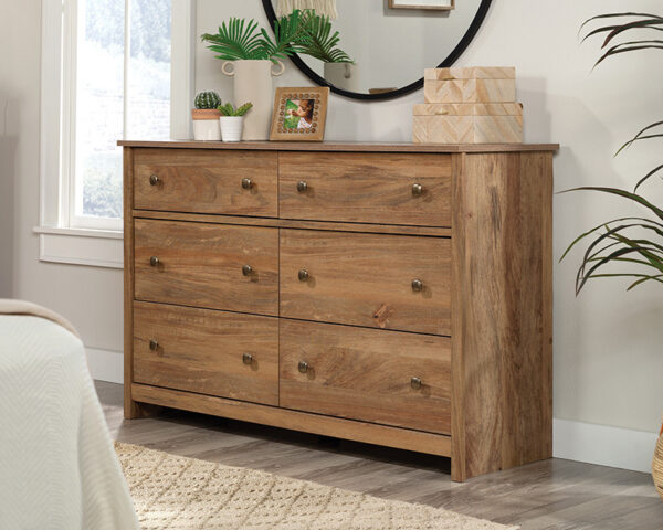 Sauder River Ranch® 6-Drawer Bedroom Dresser Sindoori Mango