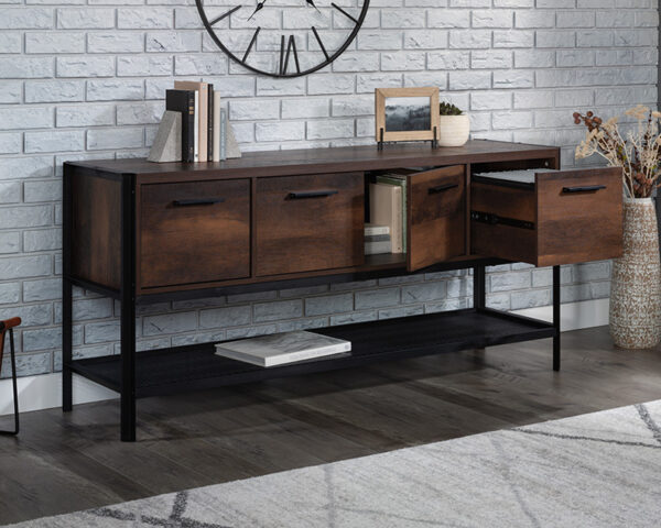 Sauder Briarbrook™ Office Credenza Cabinet in Barrel Oak - Image 2