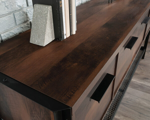Sauder Briarbrook™ Office Credenza Cabinet in Barrel Oak - Image 4