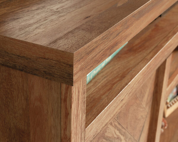Sauder Cannery Bridge® Herringbone TV Credenza Sindoori Mango - Image 4