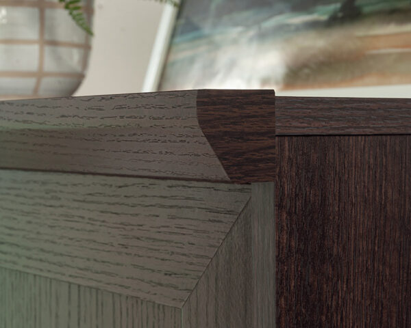 Sauder HomePlus Sliding Door Wardrobe Cabinet in Dakota Oak - Image 4