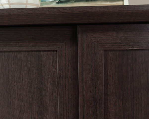 Sauder HomePlus Sliding Door Wardrobe Cabinet in Dakota Oak - Image 5
