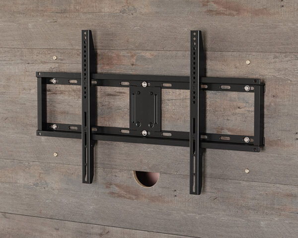 Sauder Steel River® Entertainment Wall in Weathered Wood - Image 4