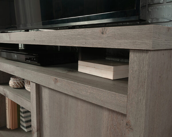 Sauder Cannery Bridge® TV Credenza in Mystic Oak finish - Image 5