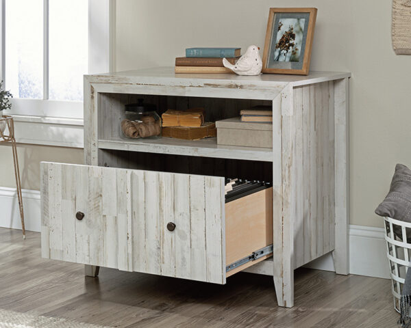 Sauder Dakota Pass® 1-Drawer Lateral File with Open Shelf - Image 2