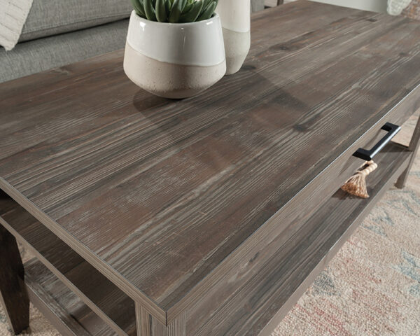 Sauder Summit Station® Lift-Top Coffee Table with Shelf in Pebble Pine - Image 4