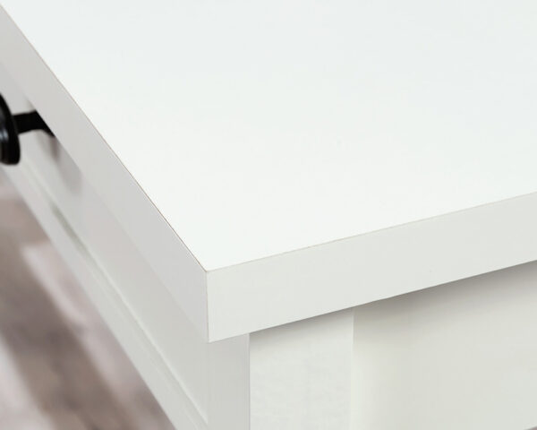 Sauder County Line® Rustic Writing Desk with Drawers in Soft White - Image 2