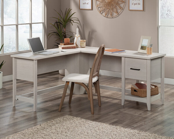 Sauder Summit Station® L-Shaped Home Office Desk with Drawer
