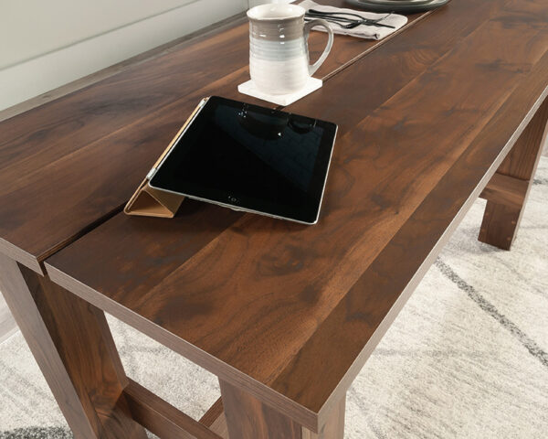 Sauder Boone Mountain® Kitchen/Dining Room Table in Grand Walnut - Image 5