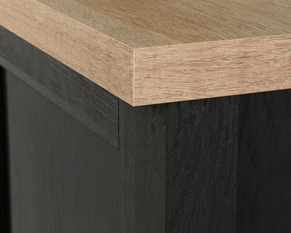 Sauder Cottage Road® Wardrobe/Armoire Cabinet in Raven Oak - Image 4