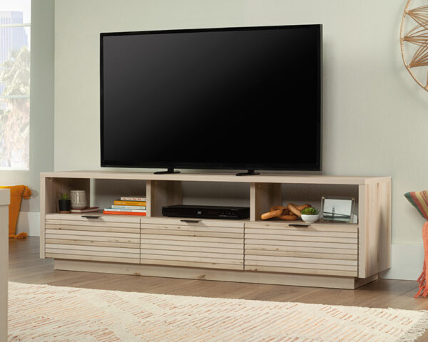 Sauder Harvey Park® TV Credenza with Drawers in Pacific Maple
