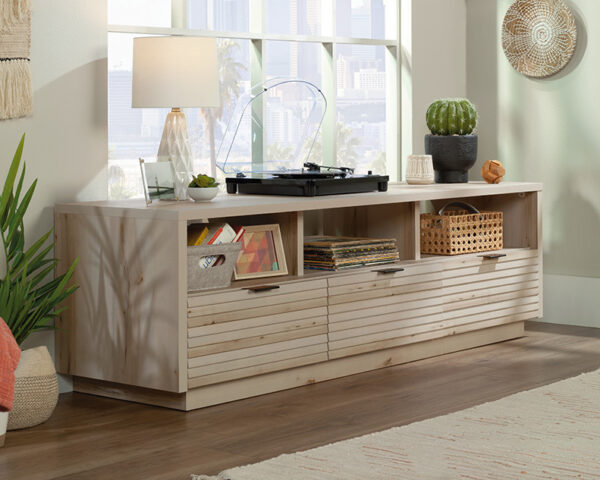 Sauder Harvey Park® TV Credenza with Drawers in Pacific Maple - Image 2