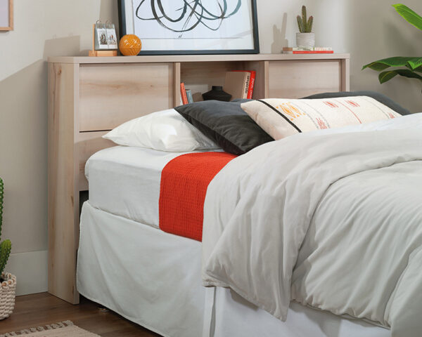 Sauder Harvey Park® Full/Queen Bookcase Headboard with Doors