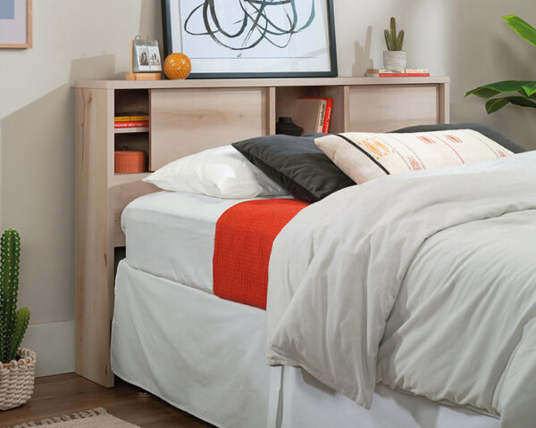 Sauder Harvey Park® Full/Queen Bookcase Headboard with Doors - Image 2