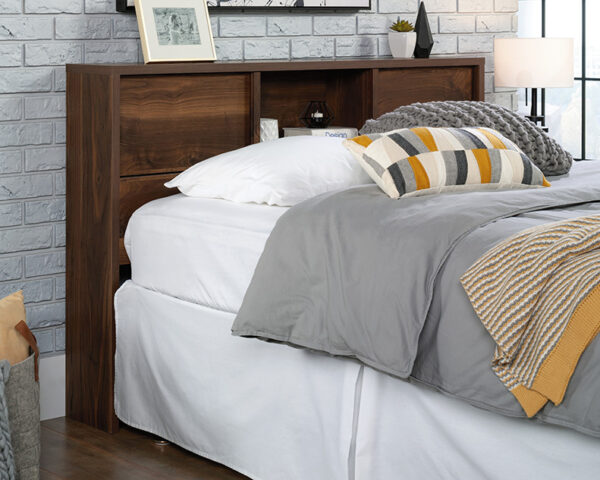 Sauder Harvey Park® Full/Queen Bookcase Headboard with Doors