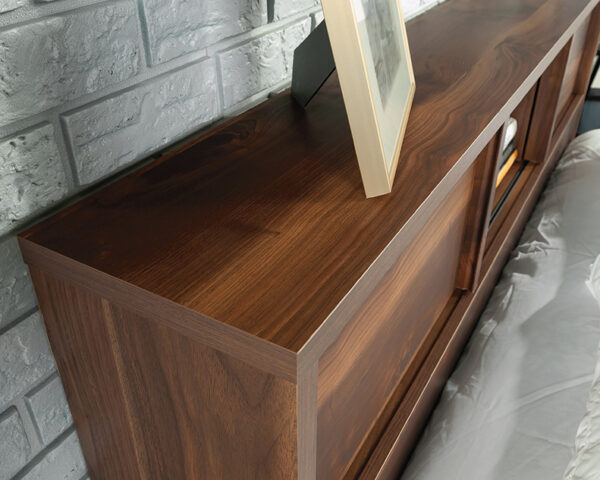 Sauder Harvey Park® Full/Queen Bookcase Headboard with Doors - Image 4