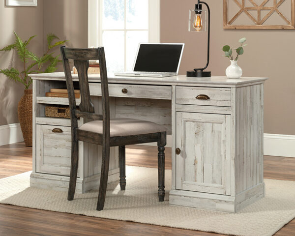 Sauder Barrister Lane® Home Office Executive Desk in White Plank