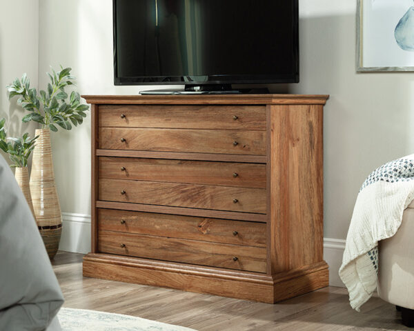 Sauder Barrister Lane® 3-Drawer Bedroom Chest in Sindoori Mango - Image 2