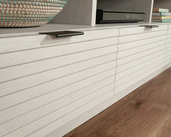 Sauder Harvey Park® TV Credenza with Drawers in Glacier Oak - Image 5