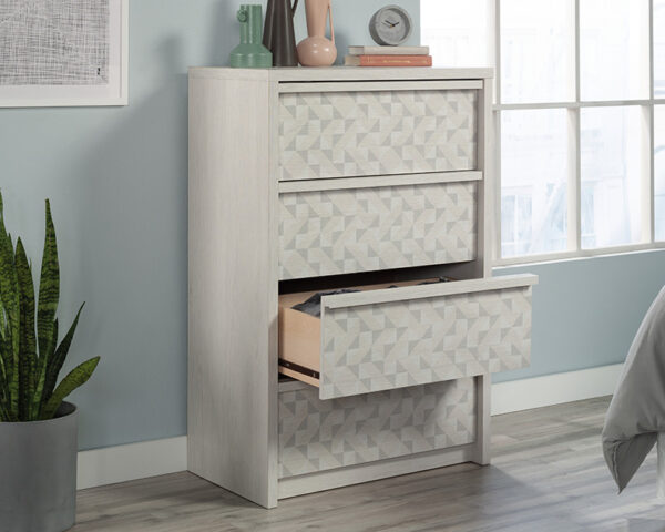 Sauder Harvey Park® 4-Drawer Bedroom Chest in Glacier Oak - Image 2