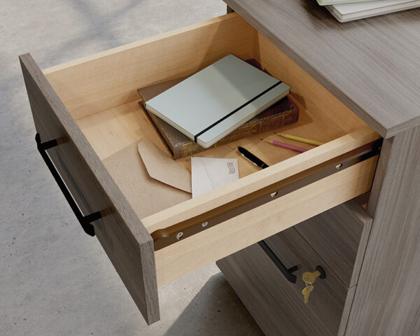 Commercial 3-Drawer Pedestal File Cabinet - Image 3